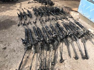 runx alex: Руль рейкасы Subaru 2002 г., Колдонулган, Оригинал, Жапония — 1