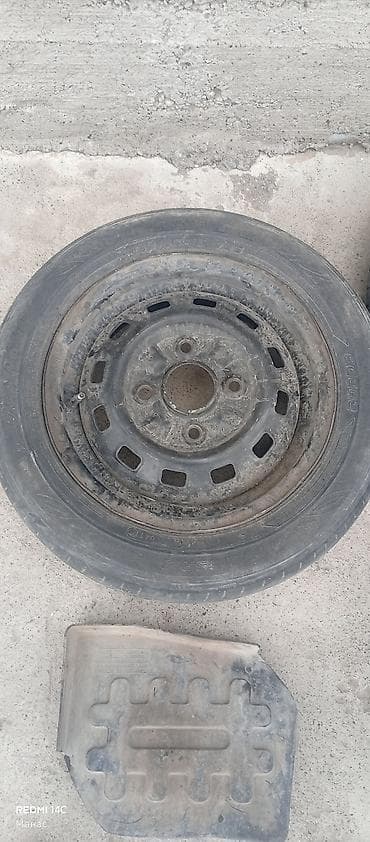 Шины и диски: Колеса в сборе 185 / 65 / R 15, Лето, Запаска, Железные, отверстий - 5 — 1