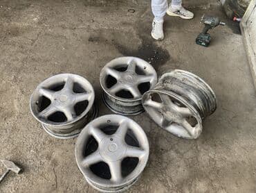 r14 титан диски: Диски R 15 Комплект, Б/у — 2