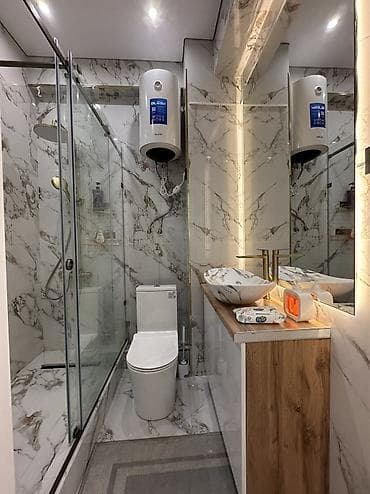 иссык куль квартира: 1 комната, Люкс, элитка, Вефа ТЦ, Кондиционер, Парковка, Бронь — 8