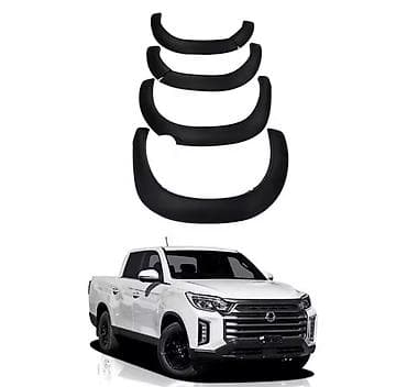 коврики резиновые: Комплект Ssangyong, цвет - Черный — 1