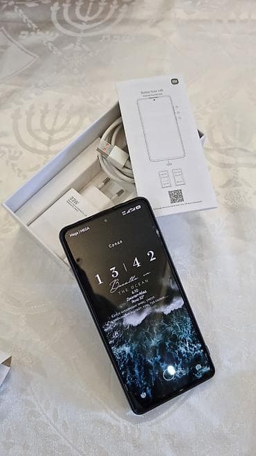 Redmi, Redmi Note 14, Б/у, 256 ГБ, цвет - Черный, 1 SIM, 2 SIM