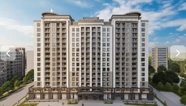 1 комната, 43 м², Элитка, 10 этаж, ПСО (под самоотделку)