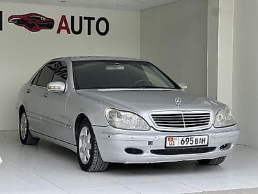v class: Mercedes-Benz S-Class: 2000 г., 5 л, Автомат, Бензин, Седан — 3