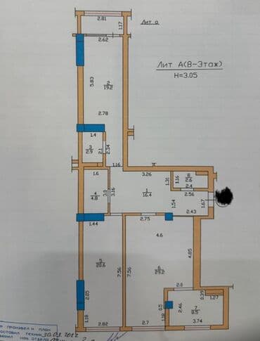продается премиумквартира в отличном районе 850 м2: 3 комнаты, 109 м², Элитка, 8 этаж, Евроремонт — 25
