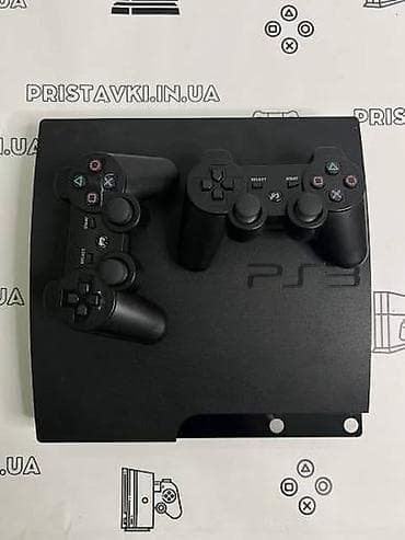 Playstation 3 slim, память: 120гб, 2 джойстика, Прошитый внутри 6 at lalafo.kg Playstation 3 slim, память: 120гб, 2 джойстика, Прошитый внутри 6