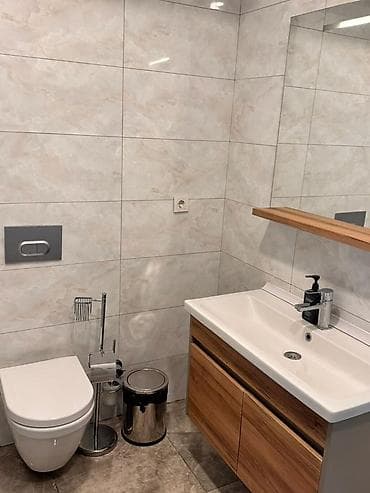 банный комплекс: 2 комнаты, Люкс, элитка, Бишкек Парк ТРЦ, Душевая кабина, Постельное белье, Кондиционер — 5