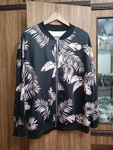длиная: Бомбер, Осень-весна, Сатин, Оверсайз, 2XL, 3XL — 1