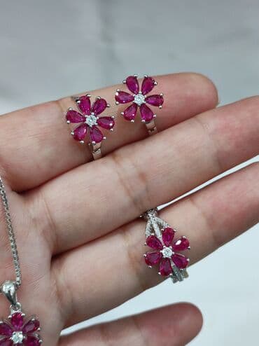 свадебные наборы ручной: Серебро 925 пробы Размеры имеются Для заказа пишите на Ватсапп — 5