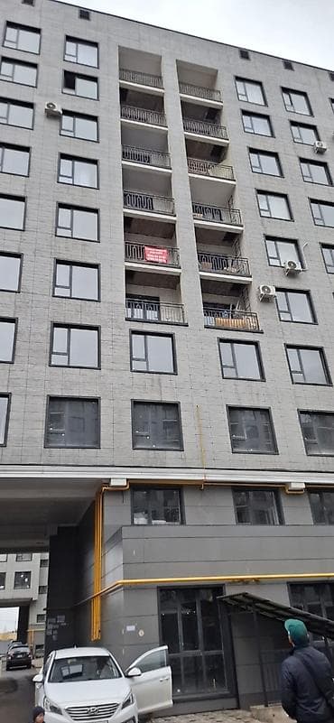 квартира жер тамдан: 1 бөлмө, 42 м², Элитка, 6 кабат, Евроремонт — 10