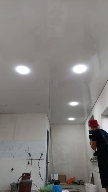 потолок гипсокартон: Натяжной потолок Матовое, 3D потолки, Глянцевое Бесплатный замер, Демонтаж, Гарантия — 7