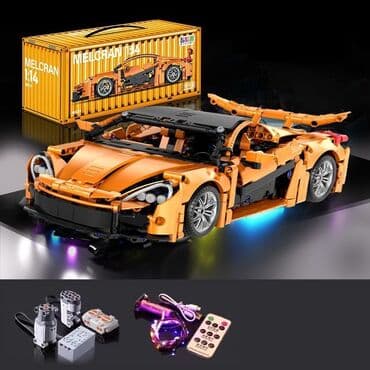 Конструктор Mac Laren в масштабе 1:14 1200 деталей 🔥 В комплекте