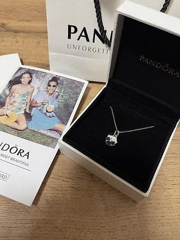 too faced: Подвеска Pandora с цепочкой - Материал: серебро 925 пробы (ярлык на — 4