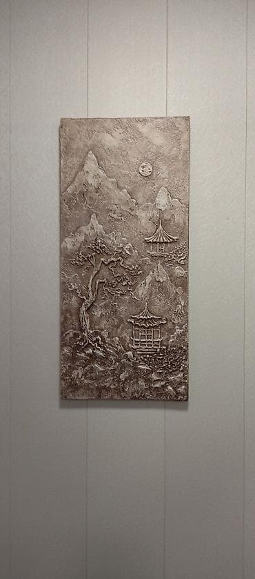 осенный бал: Картина .холст,акрил,паталь,лак40/50 — 3
