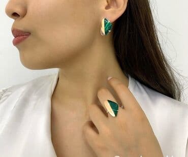 свадебные наборы ручной: Набор украшений, Проба 925, Женские, Новый — 1