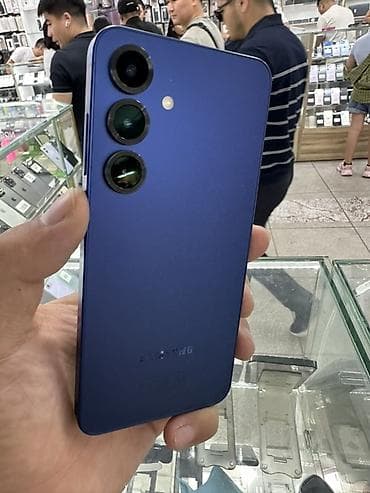 Samsung Galaxy S25, Колдонулган, 256 ГБ, түсү - Көк, 2 SIM