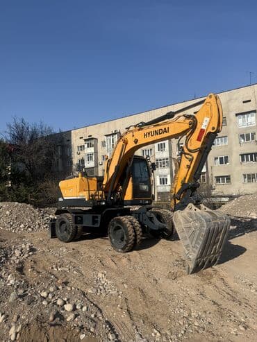 продаю манипуляторную установку кму тадано юник: Экскаватор, Hyundai, 2014 г., Колесный — 3