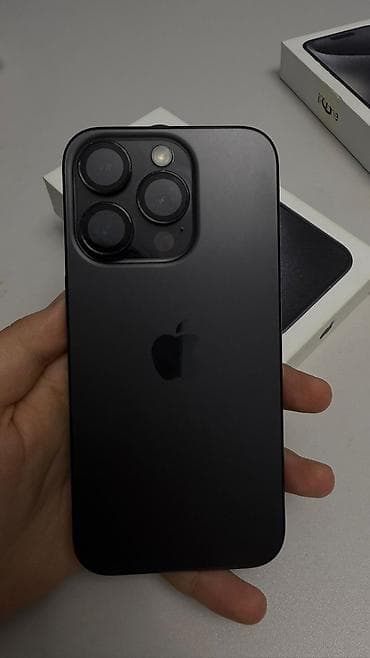 mate 20: IPhone 15 Pro, Новый, 128 ГБ, Black Titanium, Коробка, В рассрочку, 84 % — 1