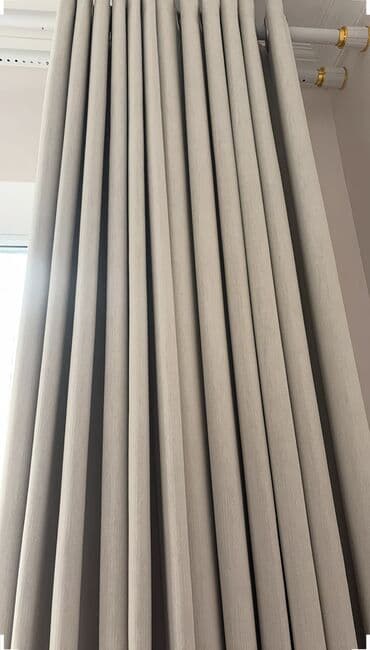 шторы для спальни бишкек: Портьера, Велюр, Светонепроницаемая, Готовое изделие, Новый, Для зала — 1