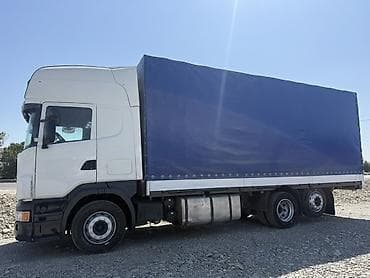 Тентованный грузовик Scania ( с полуприцепом-тентом). Основные — 8