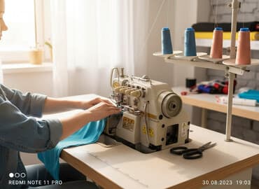 работа в бишкеке швейный цех упаковщик: 5-нитка, В наличии, Самовывоз — 1