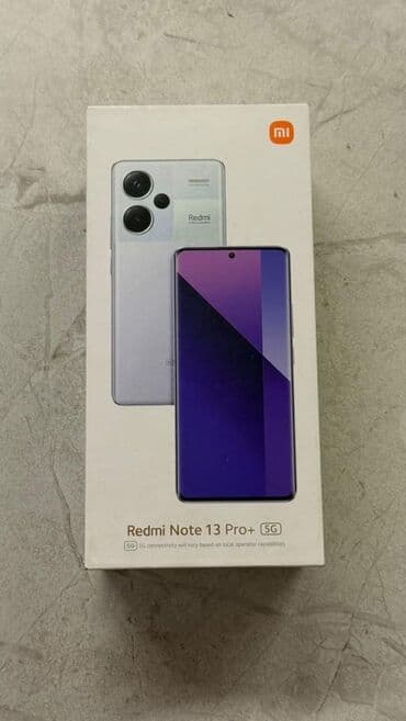 пятинитка сатылат: Redmi, Redmi Note 13 Pro Plus, Колдонулган, 512 ГБ, түсү - Кара, 2 SIM, eSIM — 2