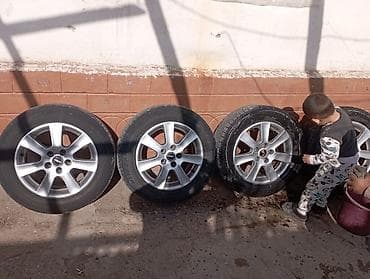 195 70 с: Колеса в сборе 215 / 60 / R 16, Зима, Б/у, Комплект, Легковые, Литые, отверстий - 5 — 3