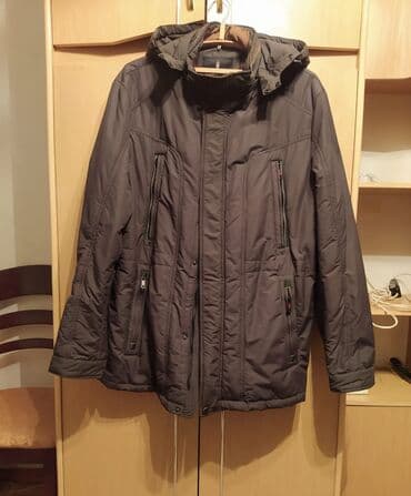 деми куртка: Куртка мужская, с капюшеном. Деми. Размер 58, на рост от 180 см. Цена — 1