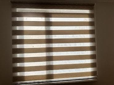 Шторы и жалюзи: Рулонные шторы «Зебра» (день-ночь) - Двухслойная ткань с чередованием — 2