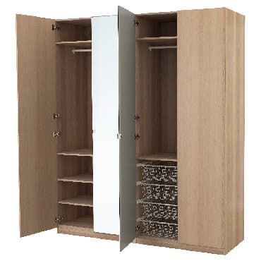 гардеробный шкаф для одежды: Шкаф глубина 540 мм вместе с дверями цена в рекламе указана без — 1