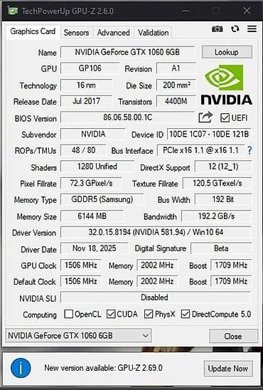pes 2021: Видеокарта — 1