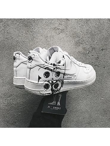 обувь спортивная: Мужские кроссовки, 40.5, 41, 41.5, Nike, Новый, цвет - Белый, Самовывоз, Платная доставка — 4