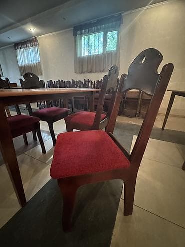 столы бу: Стул для зала, Б/у, Дерево — 2
