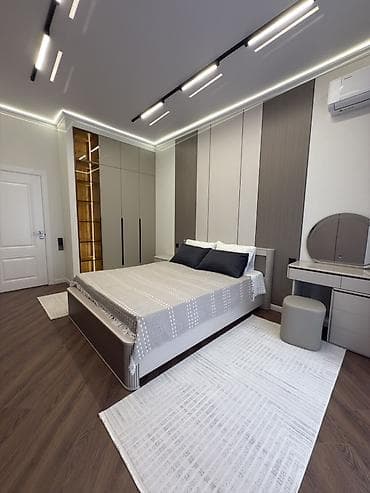 Гарнитуры для прихожей: Спальный гарнитур, Двуспальная кровать, Дерево, цвет - Серый — 2