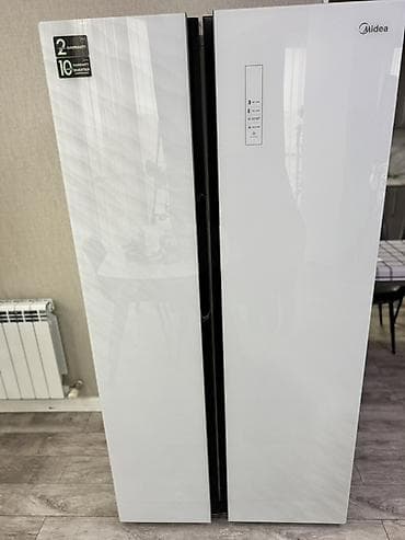 холодильник side: Холодильник Midea, Side-By-Side (двухдверный), No frost, 90 * — 1