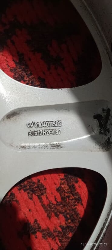 шины на портер бу: Литые Диски R 17 Mercedes-Benz, Комплект, отверстий - 4 — 4