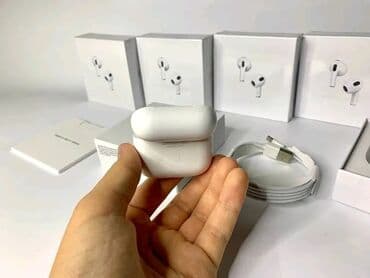 Микрофоны: Вкладыши, Apple, Новый, Беспроводные (Bluetooth), Классические — 2