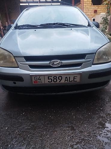 Унаа: Hyundai Getz: 2004 г., 1.4 л, Кол менен иштөөчү, Бензин, Хетчбек — 3