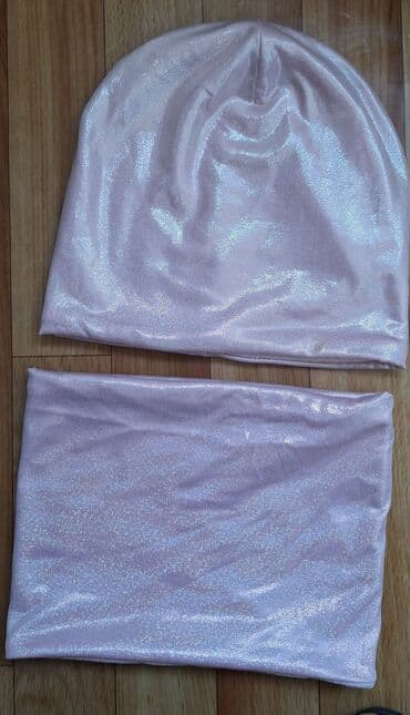 пальто детское демисезонное: Комплект, цвет - Розовый, Б/у — 1