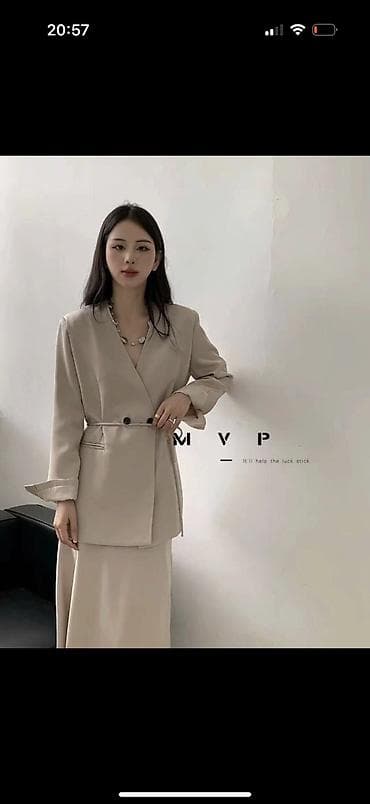 льняной пиджак: Пиджак — 1