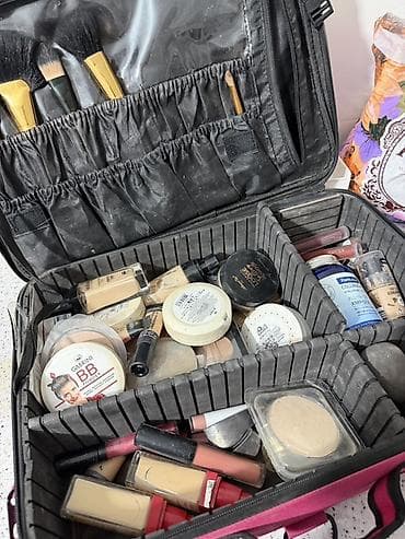 тележка для косметолога: Косметичка, Материал: Полиэстер, Женские — 2