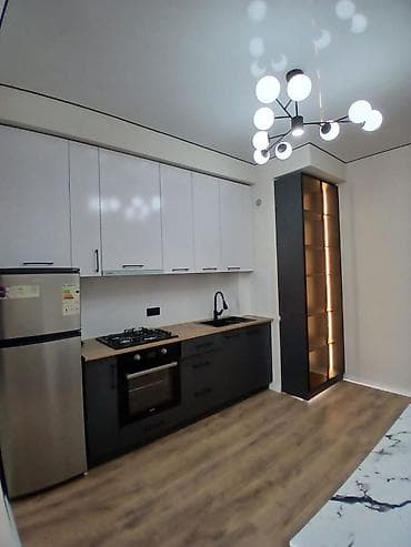 ош квартиры продажа: 1 комната, 48 м², Элитка, 9 этаж, Дизайнерский ремонт — 10