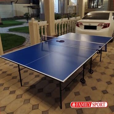 ракетка для настольного тенниса купить: FAMILY SPORT 🔹 Теннисный стол Olympic (StarLine) на роликах 🤩 🔸 В — 1