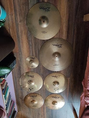 Комузы: Продаю тарелки для ударной установки Zildjian A custom комплектом — 1