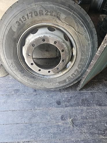 диски камаз безкамерка: Колеса в сборе 315 / 70 / R 22,5, Всесезонная, Б/у, Грузовики/Автобусы, Железные, отверстий - 10 — 4