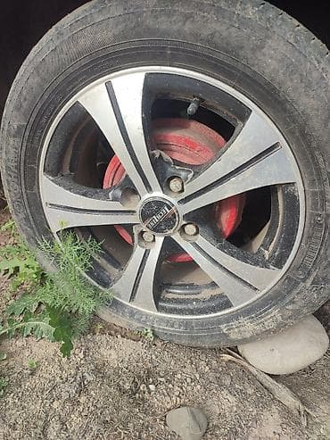 sprinter 4 4: Литые Диски R 14 Honda, Комплект, отверстий - 4, Б/у — 2