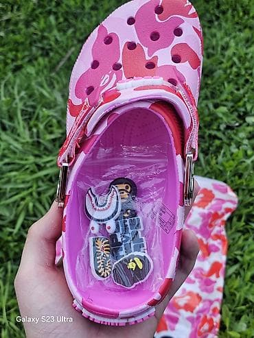 шлепки крокс: Сабо, 37, Crocs, Новый, цвет - Розовый — 5