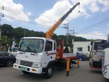 купить грузовой автомобиль с манипулятором бу: Манипулятор, Hyundai, 5 т — 1