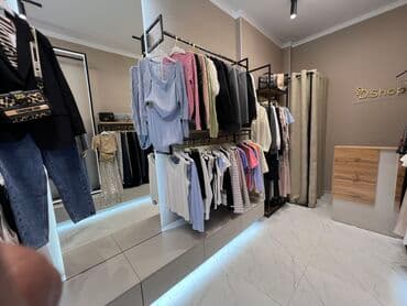 пристенное оборудование для магазина одежды: Кронштейн Для одежды, Материал: Металл, С подсветкой, Новый — 3