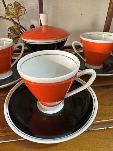 выбор: Кофейные сервизы из костяного фарфора производства ГДР на выбор! — 3